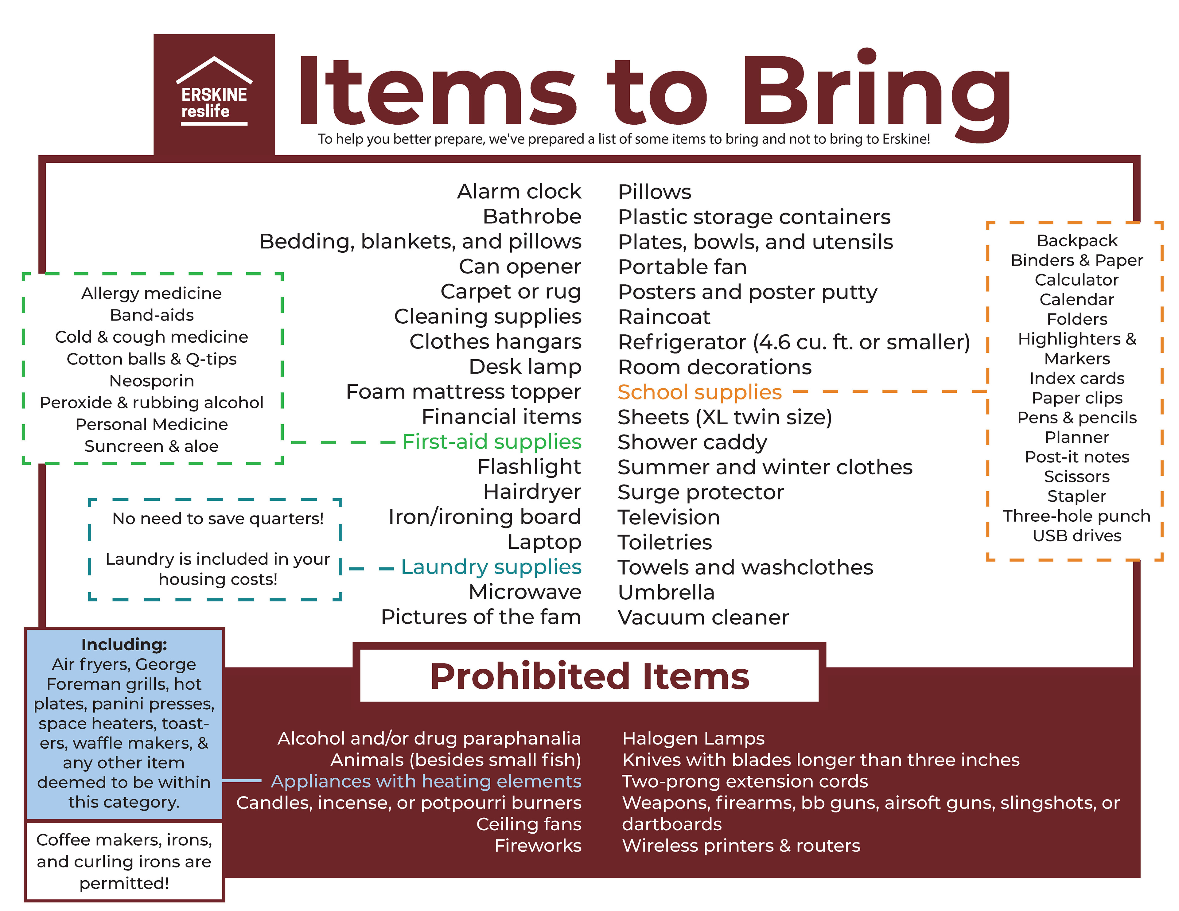 Informational handout