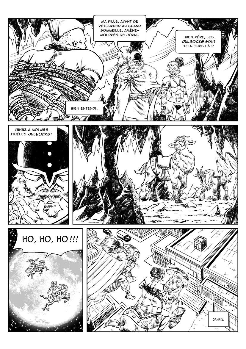 Amazona christmas' special- Yamaraj comic edition