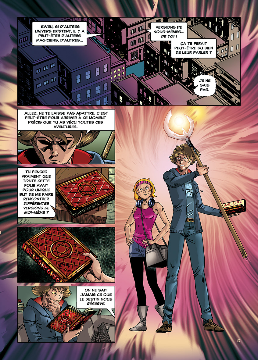 Ewen Merrick- written by Alexandre Lavaur - Color by Bruce Cherin- Arcadia Graphic