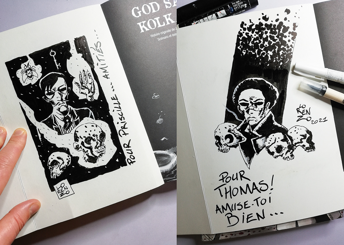 God save Kolkata - Markers on paper