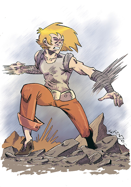 Haniel-ink on paper and digital - codmana edition