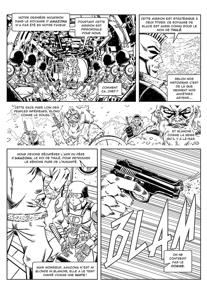 Amazona christmas' special- Yamaraj comic edition