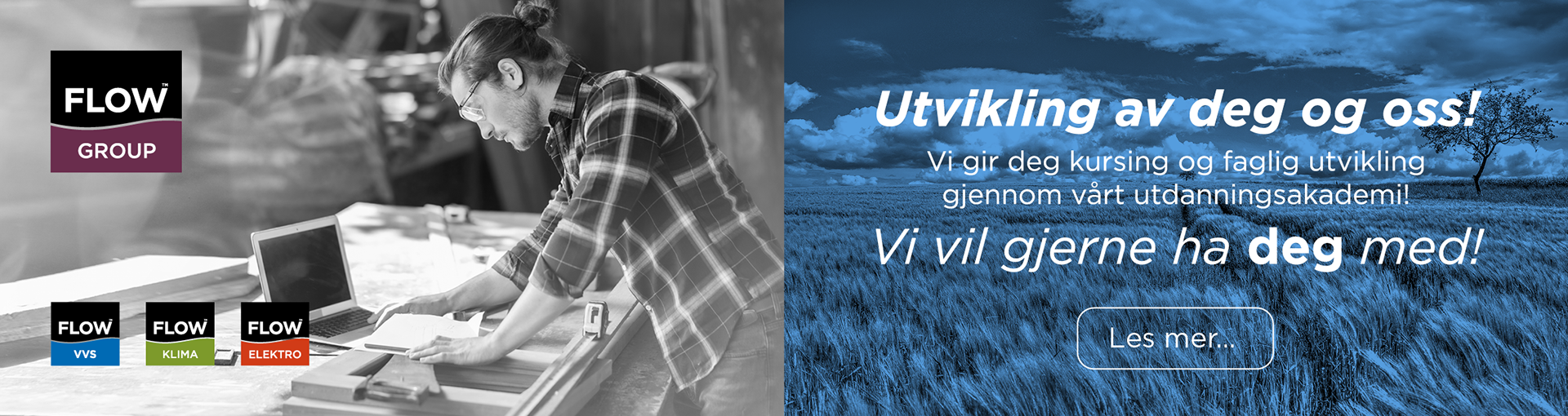Webbanner rekrutteringskampanje