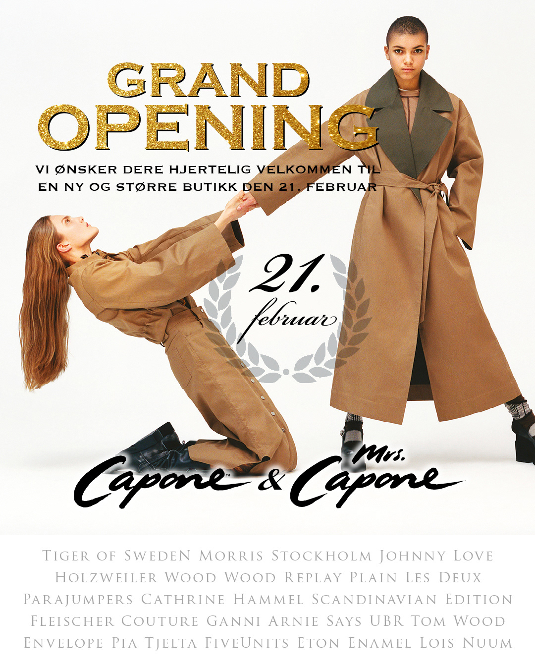 Åpning Capone & Mrs Capone, Madla