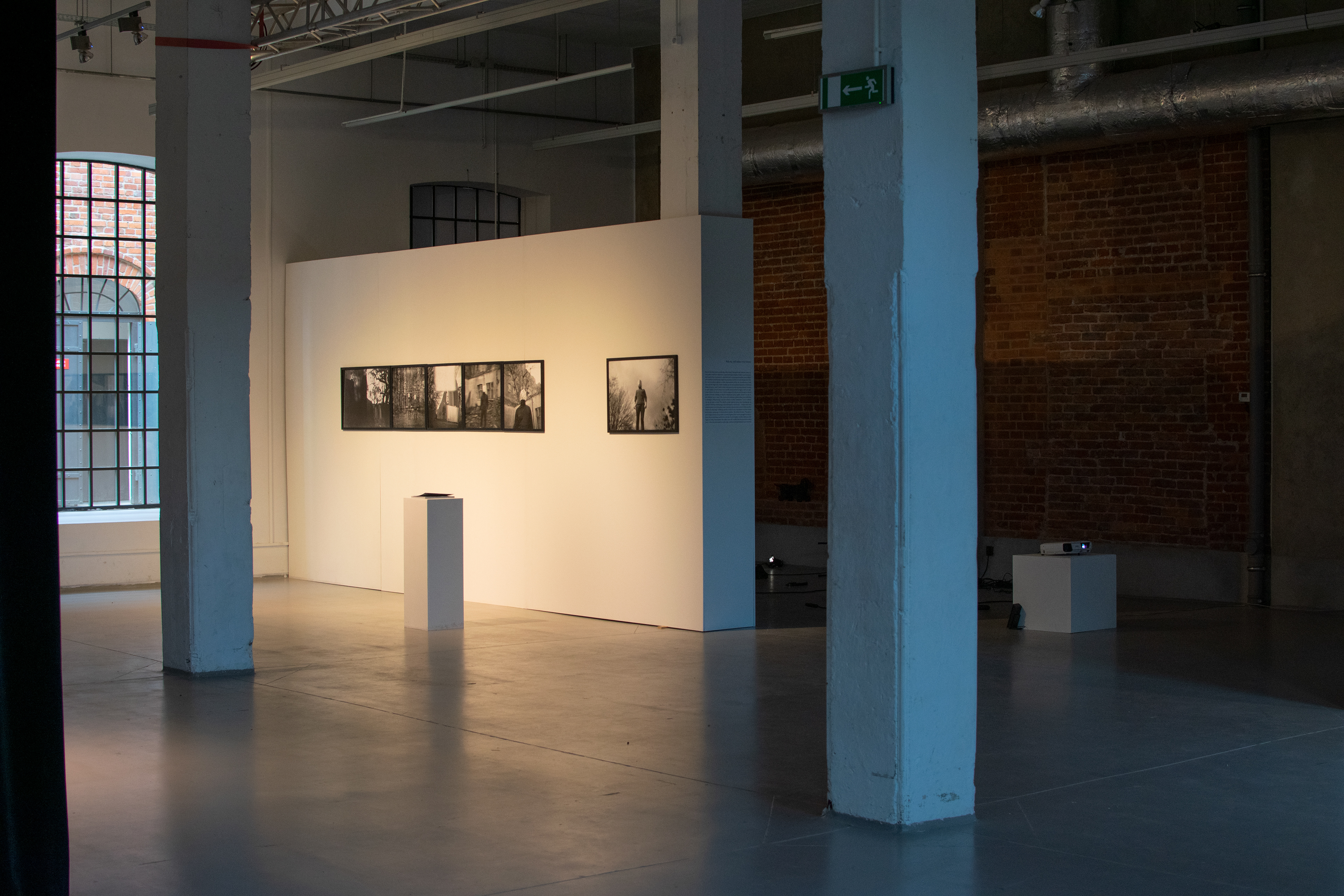 "I'm scared - one and three traumas" multimedia installation, from "Far Way Home" exhibition, Jan Kazimierz Barnaś, 2022