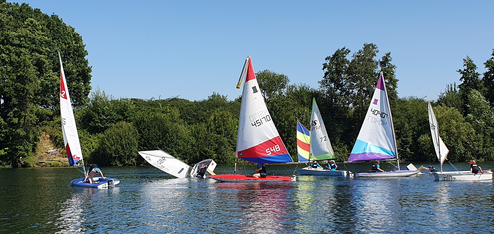 Me deliberately capsizing