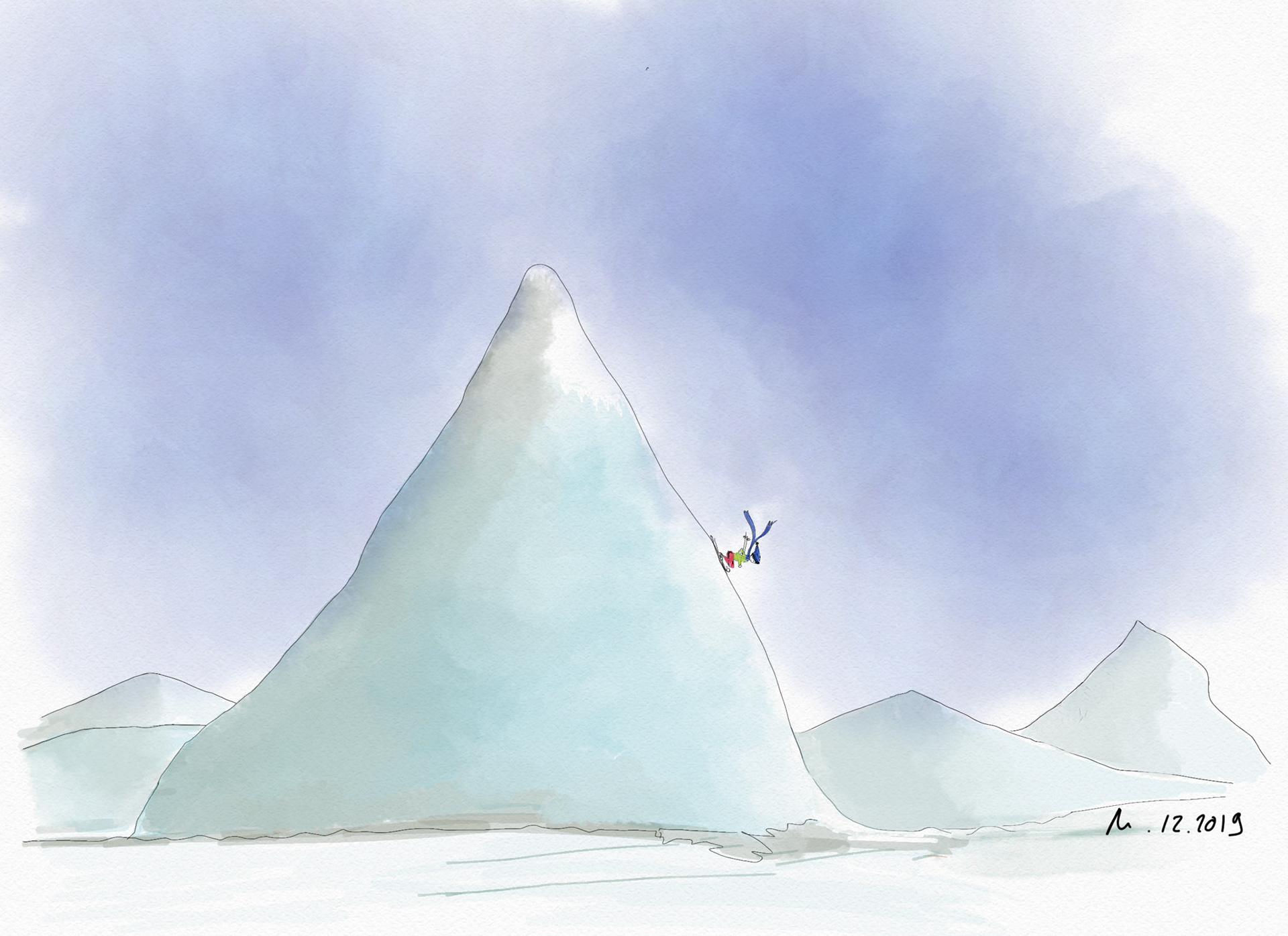 Ça glisse... dessin sur tablette