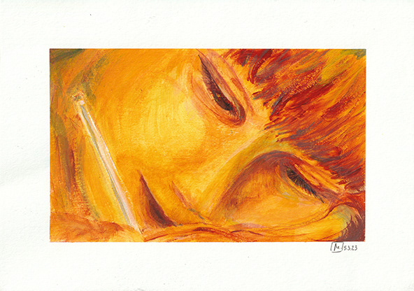 Encre et acrylique sur papier 21x15