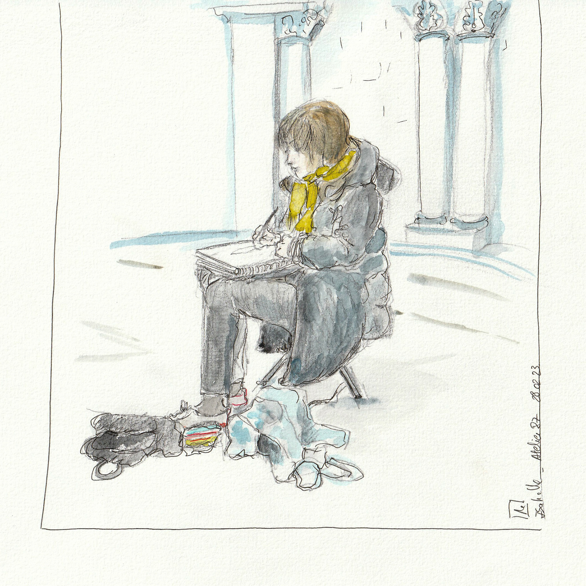 Isabelle M Musée des Arts&Métiers