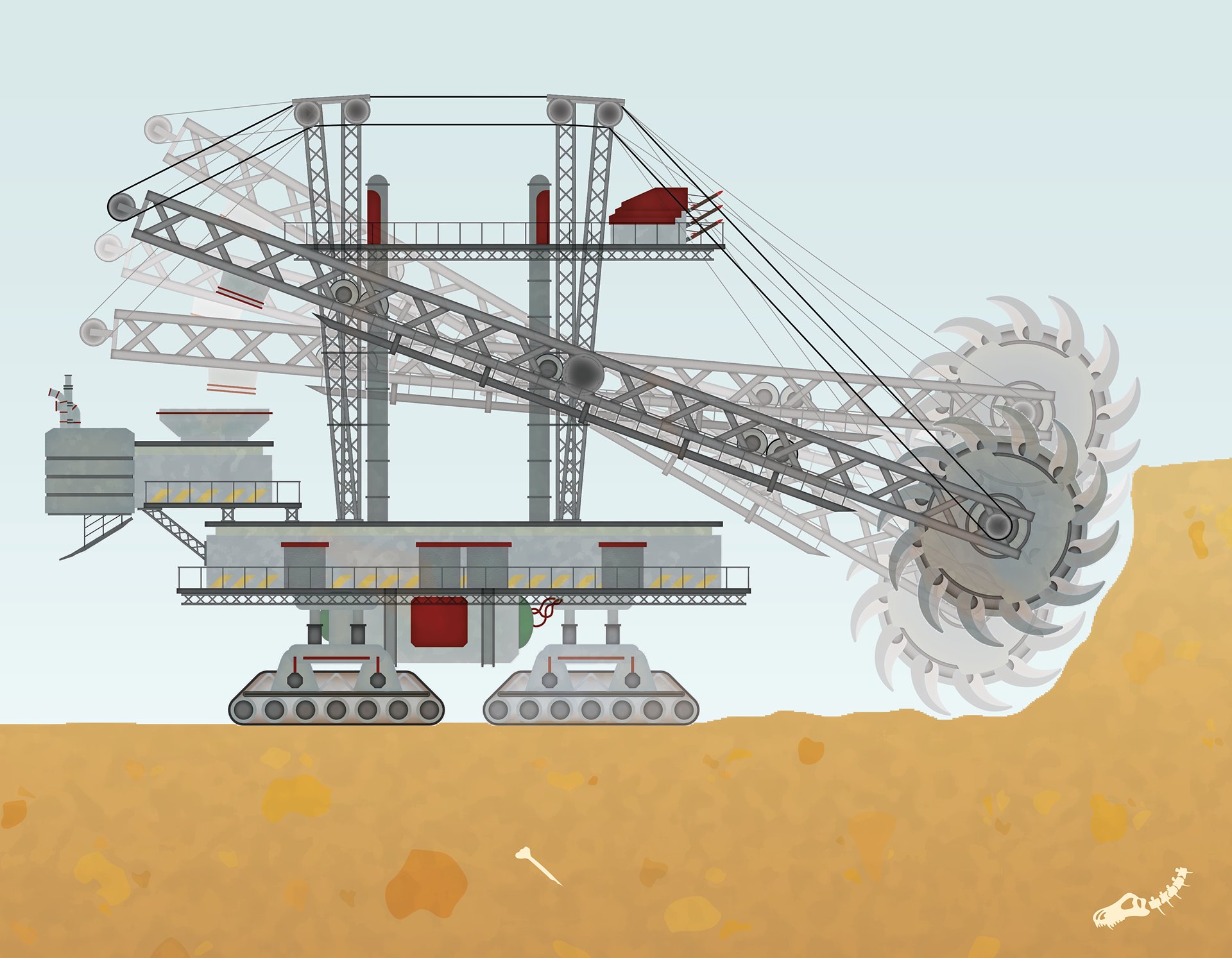 Militte Mining Gouger