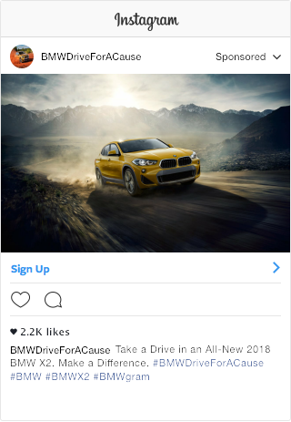 Drive #BMWDriveForACause Signups