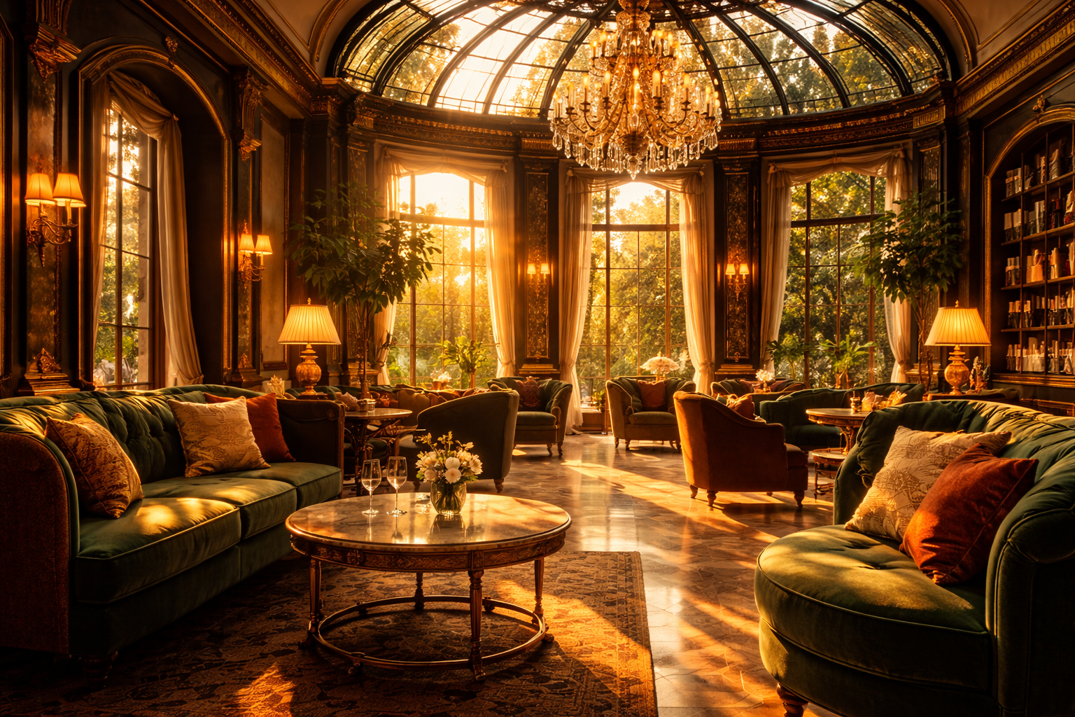 The Sunlit Conservatory