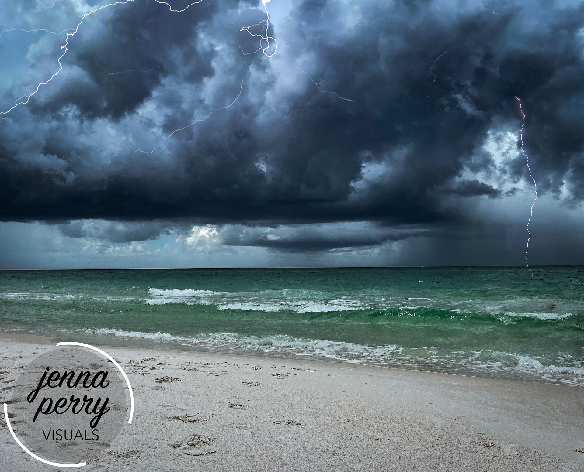 A Stormy Morning on the Emerald Coast- Destin, Florida
