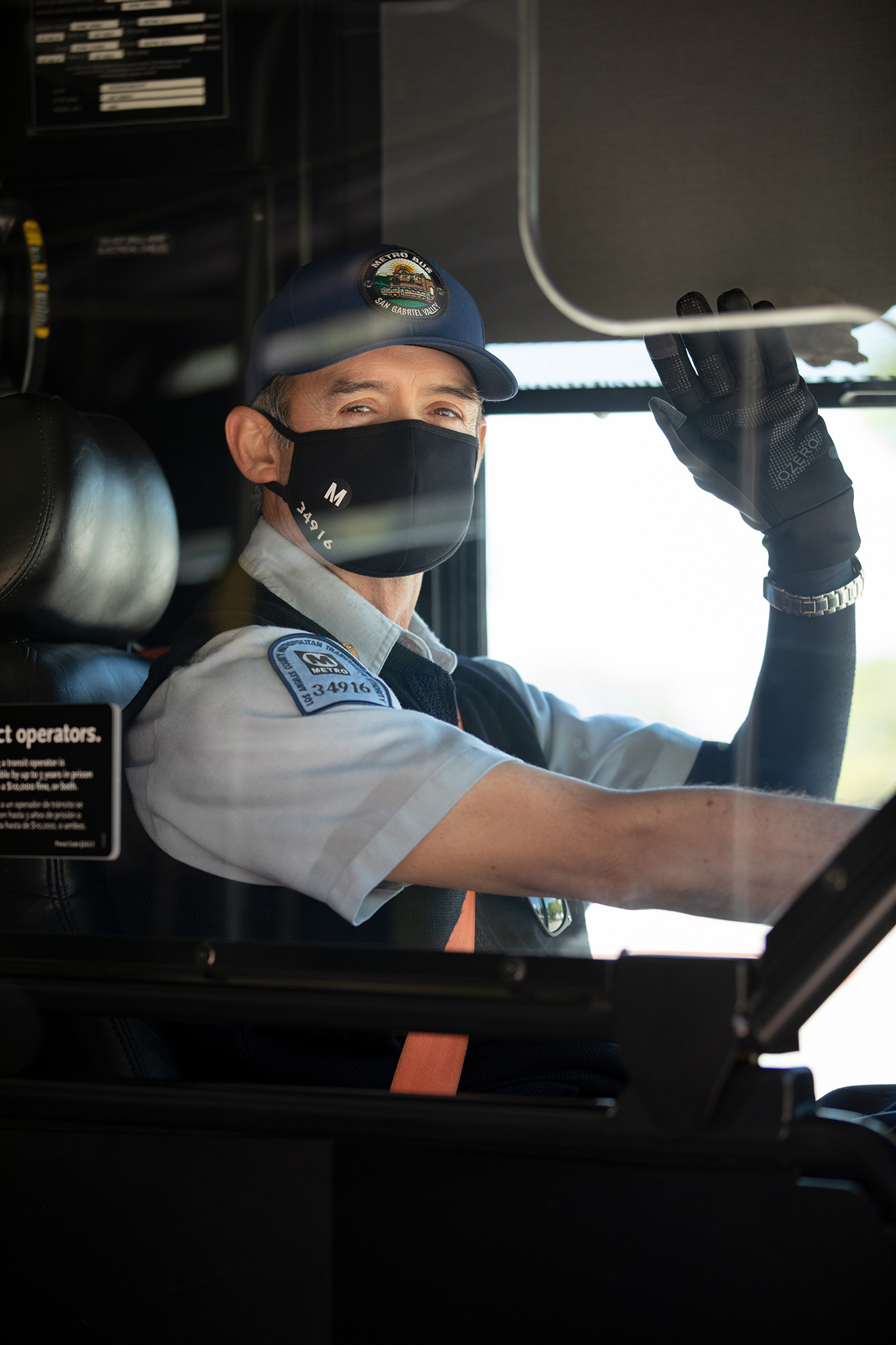 LA Metro Bus Operator, Los Angeles 2020