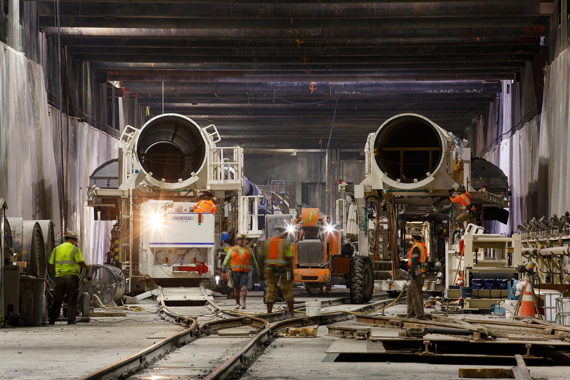 LA Metro Purple Line Construction 2018