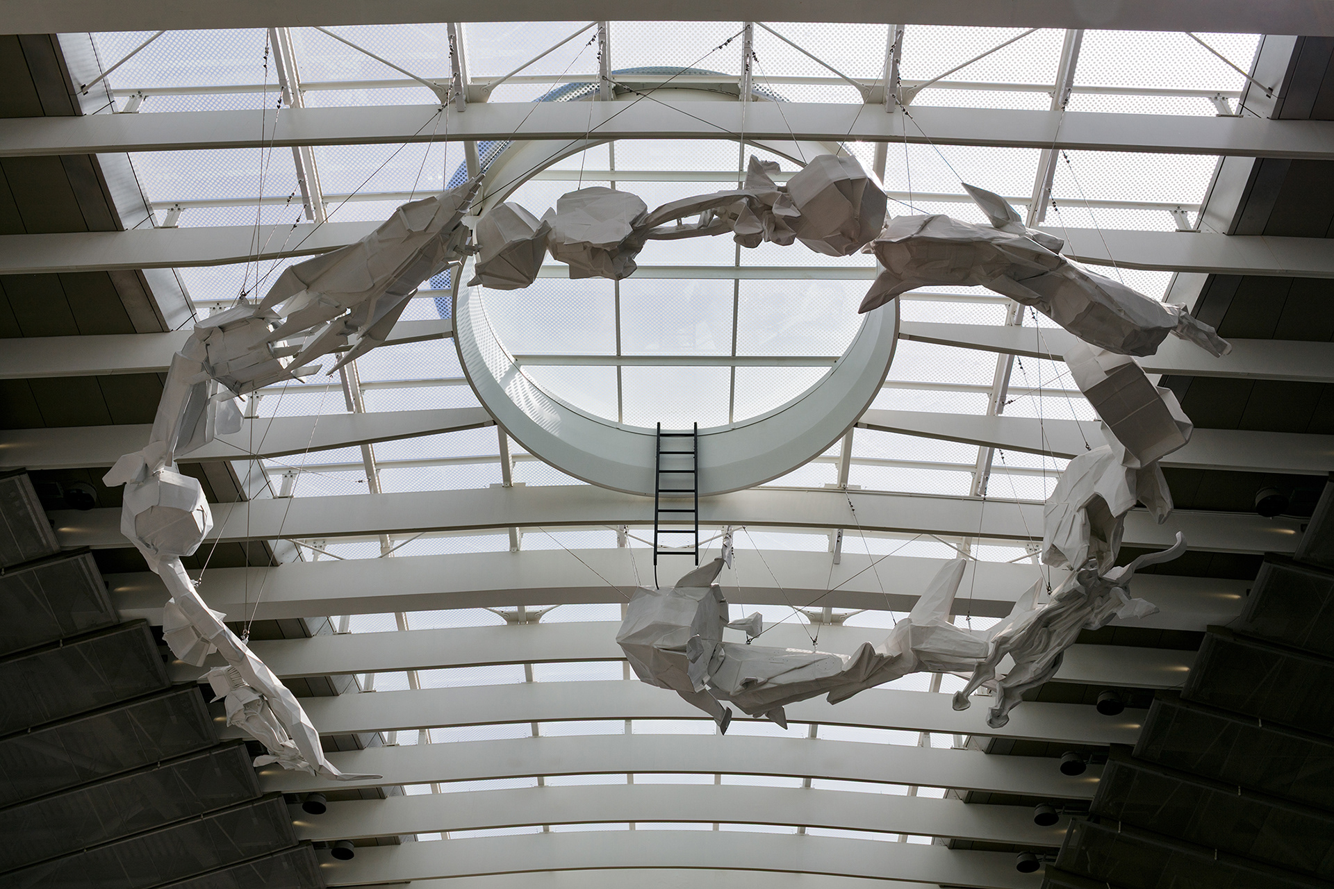 "The Distance of the Sun" by Glenn Kaino, LAX/Metro Transit Center - 2025