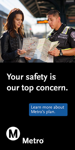 LA Metro Safety Digital Ad 2022 / *Design by Metro designer