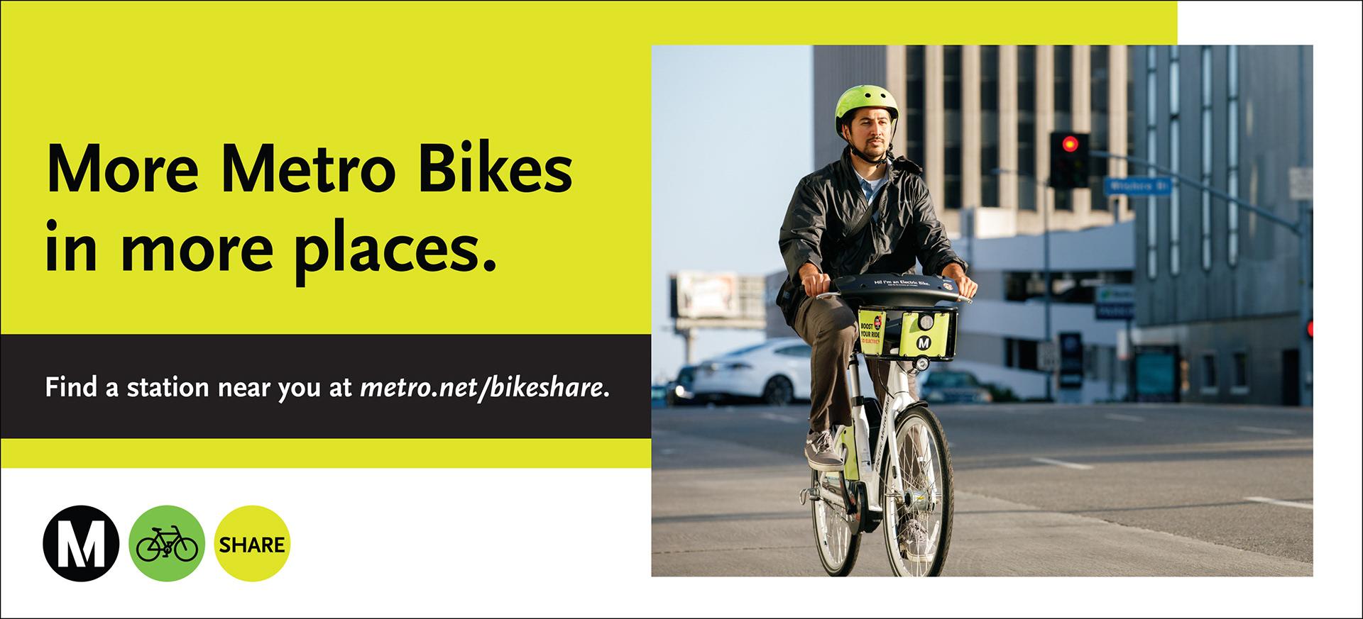 Bike Share Junior Poster /*Design by Metro Designer 2019