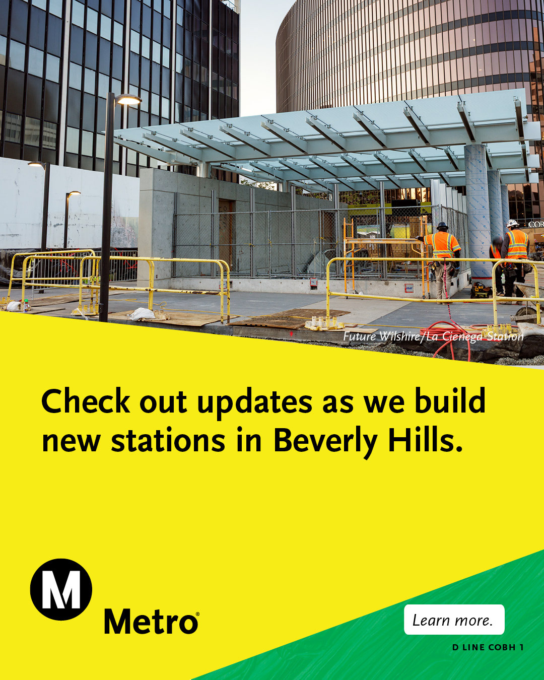 LA Metro Beverly Hills Construction Digital Ad 2025