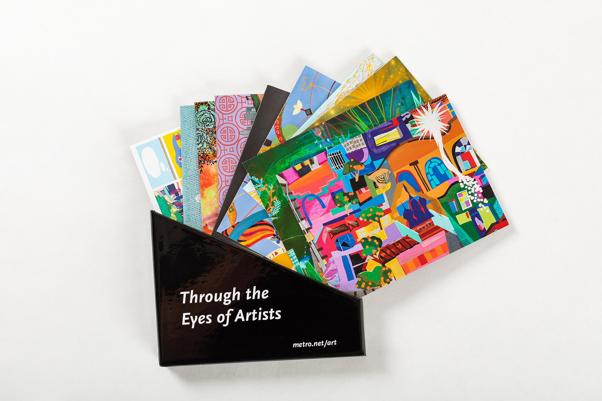 Through the Eyes of the Artists Notecards 2024