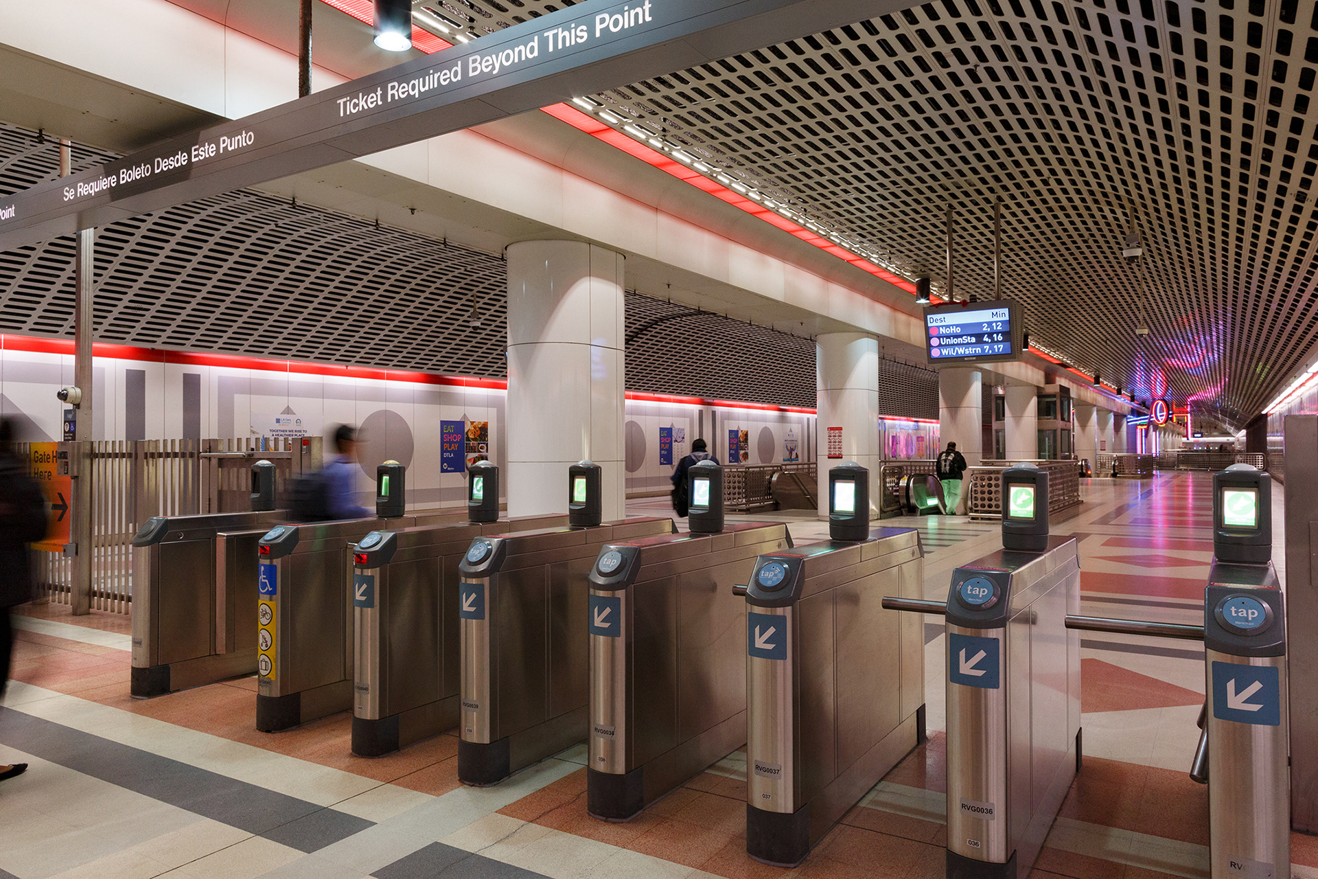 LA Metro Pershing Square Station 2018