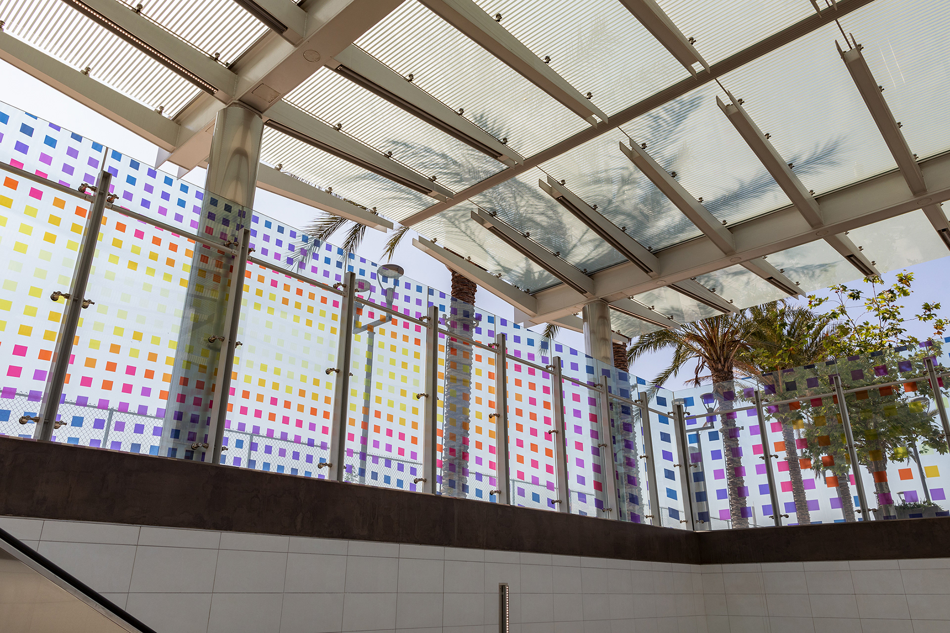 "Inside Out - Outside In - Inside Out" by Erwin Redl - Expo Crenshaw Station 2022