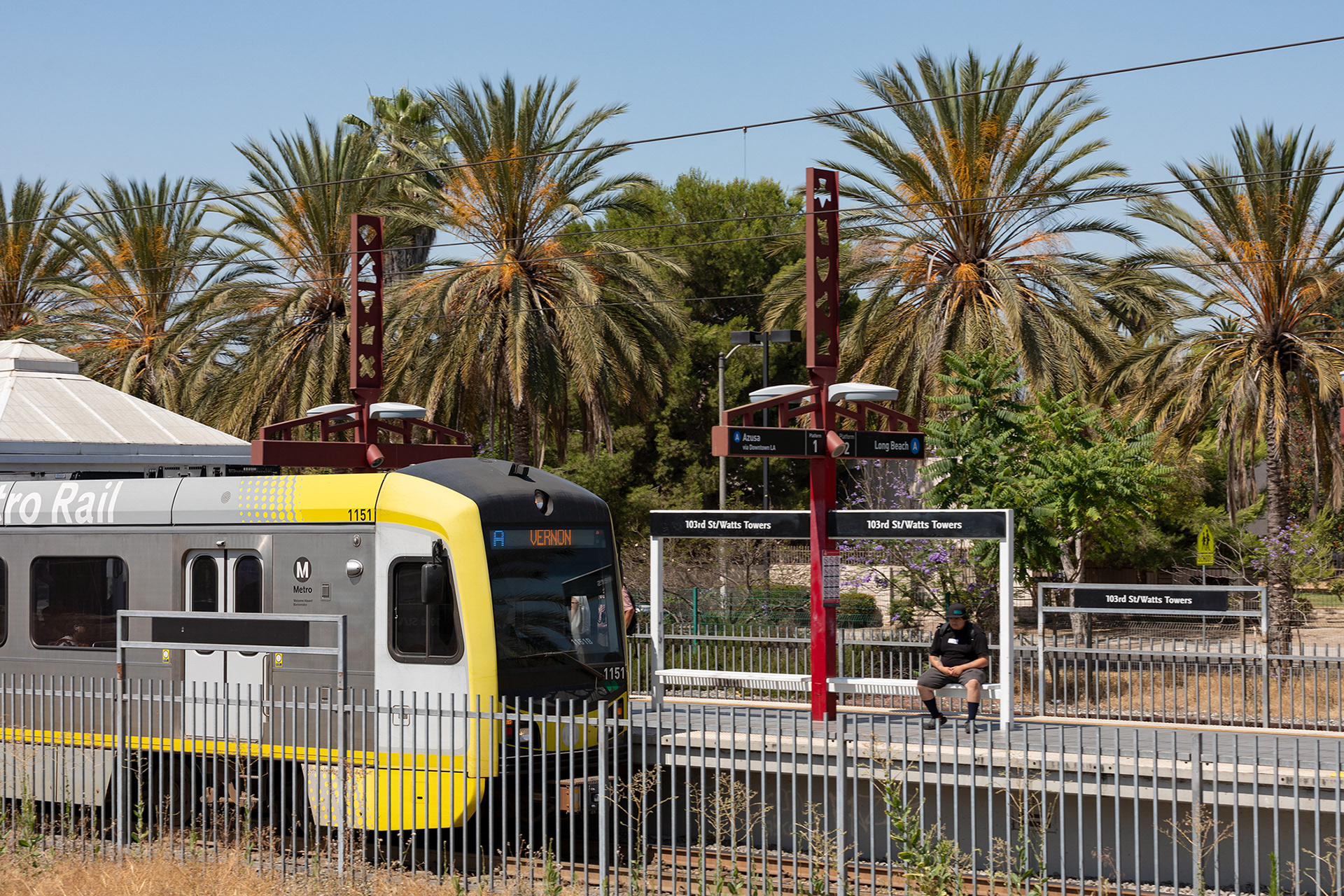 LA Metro 103rd St./Watts Station 2024