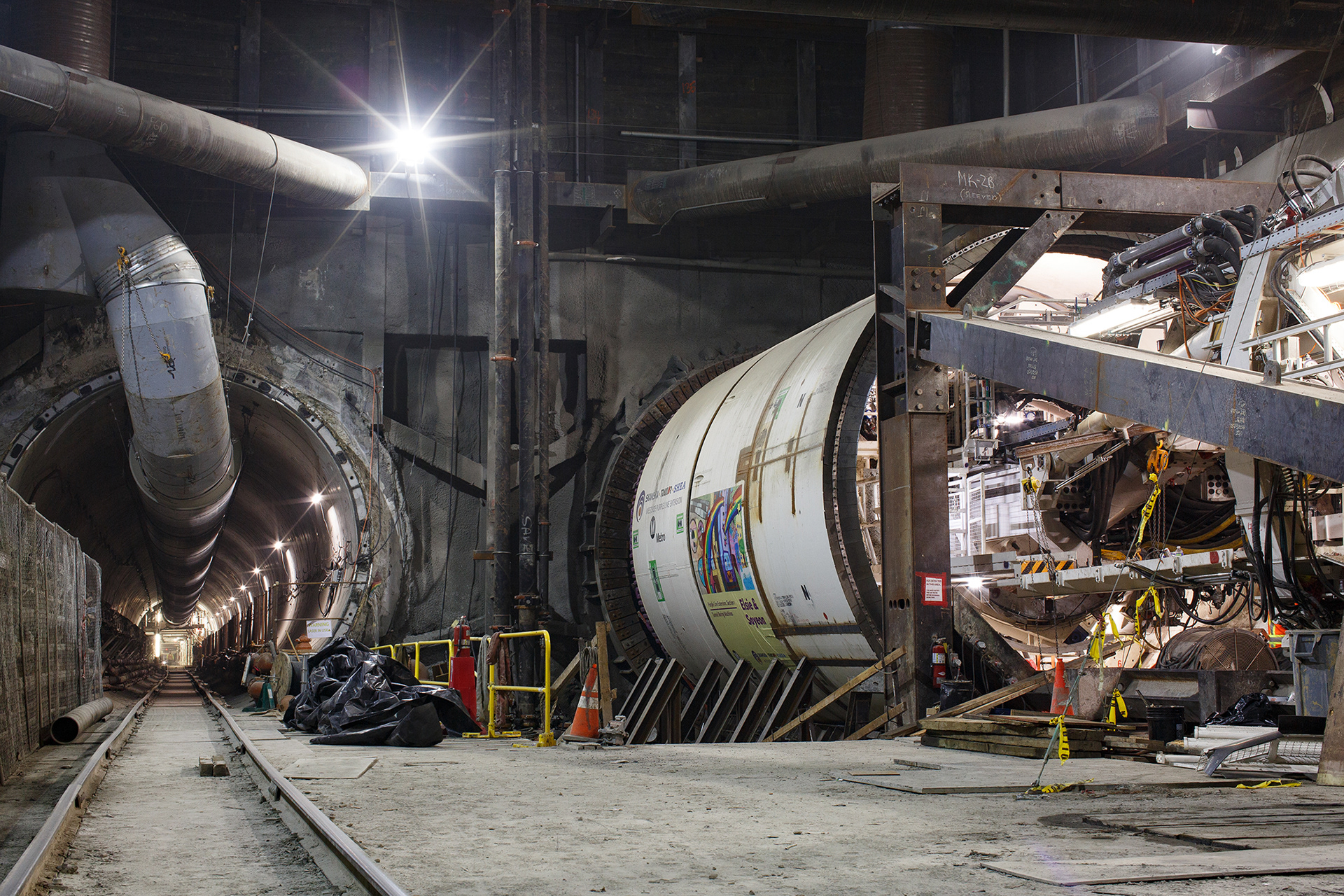 LA Metro Purple Line Construction 2018