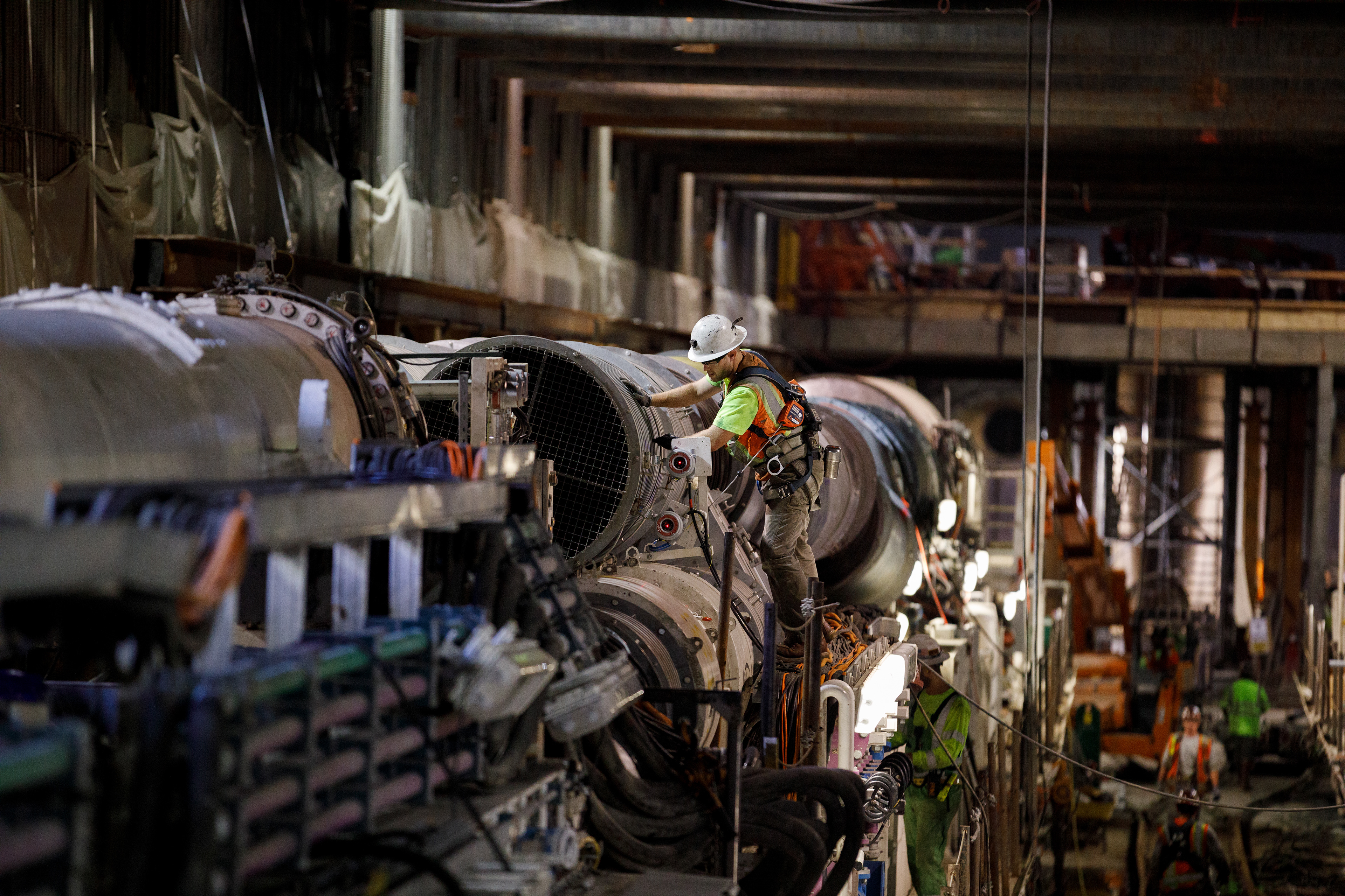 LA Metro Regional Connector Construction 2019
