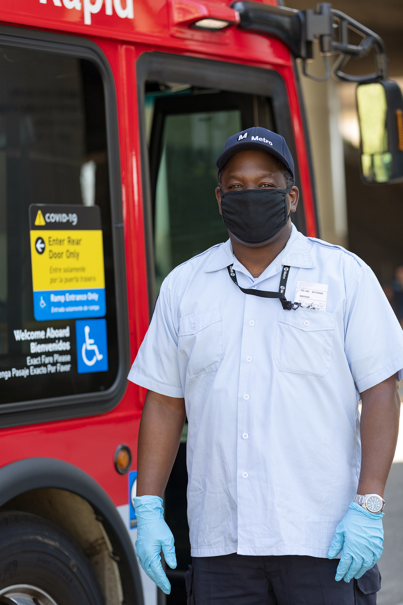 LA Metro Bus Operator, Los Angeles 2020