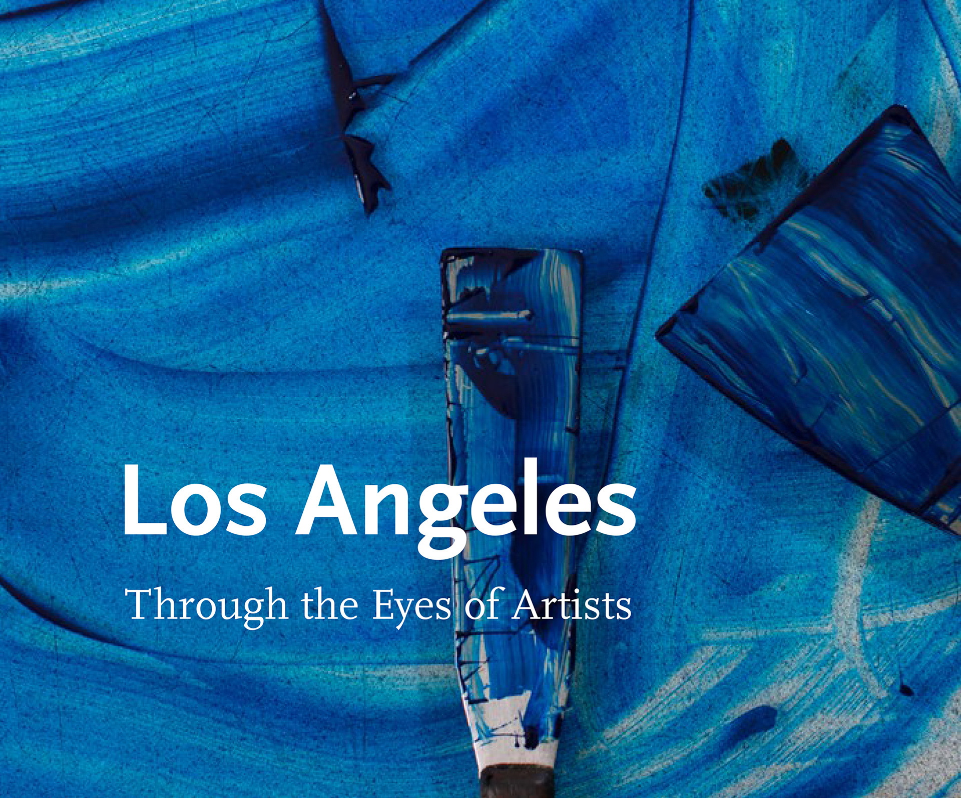 "Los Angeles: Through the Eyes of Artists" LA Metro Art Book Front Cover - 2018