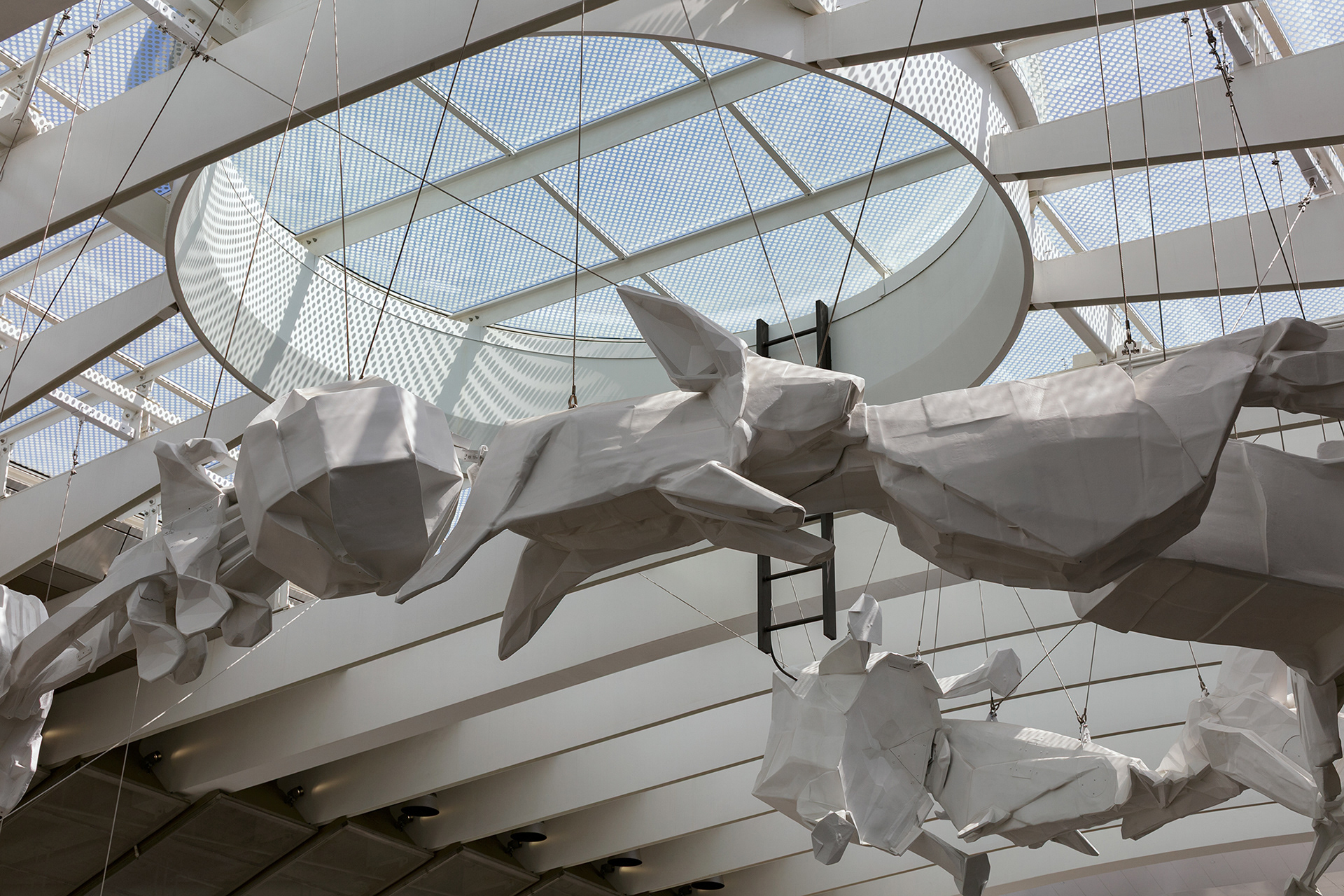 "The Distance of the Sun" by Glenn Kaino, LAX/Metro Transit Center - 2025