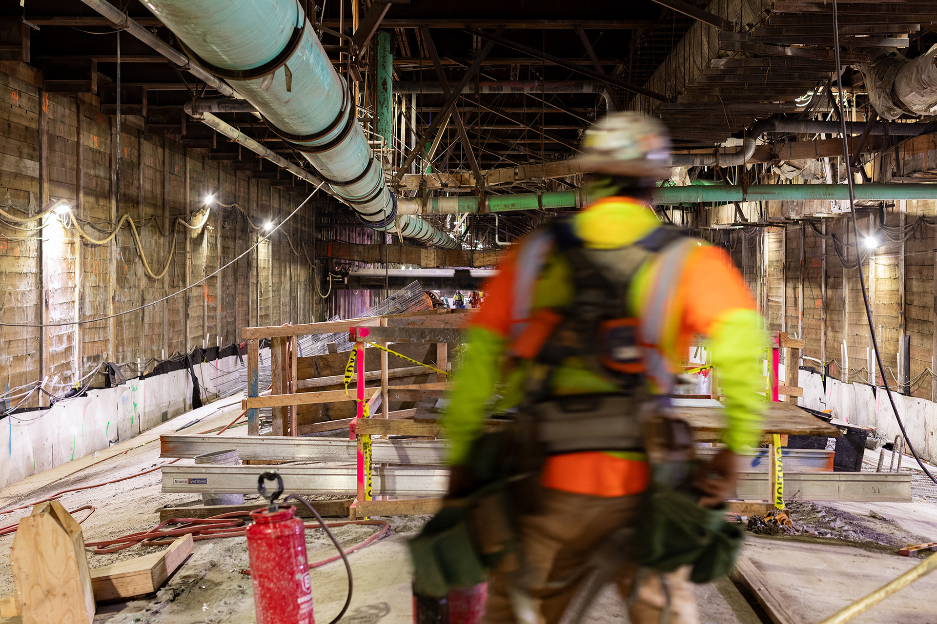 LA Metro D Line Construction, Beverly Hills 2024