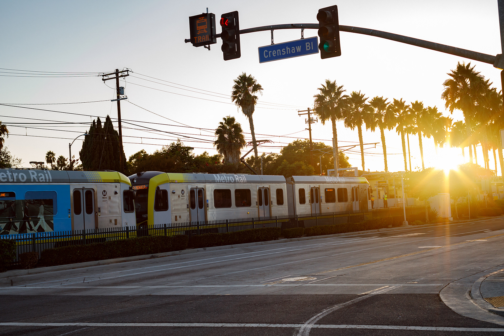LA Metro Expo Line, Expo/Crenshaw Station 2018