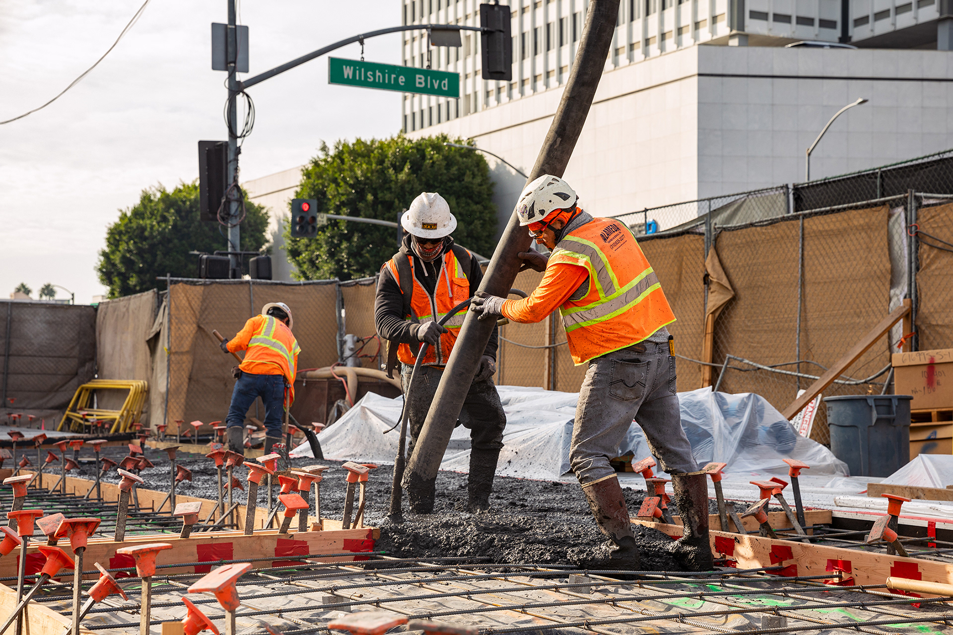LA Metro D Line Construction, Beverly Hills 2024