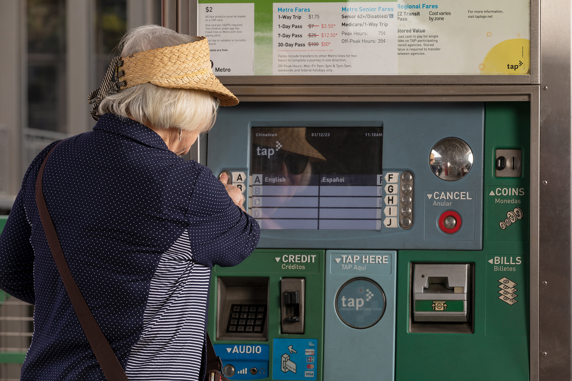 LA Metro x TAP On The Move Riders, Chinatown Station - 2023