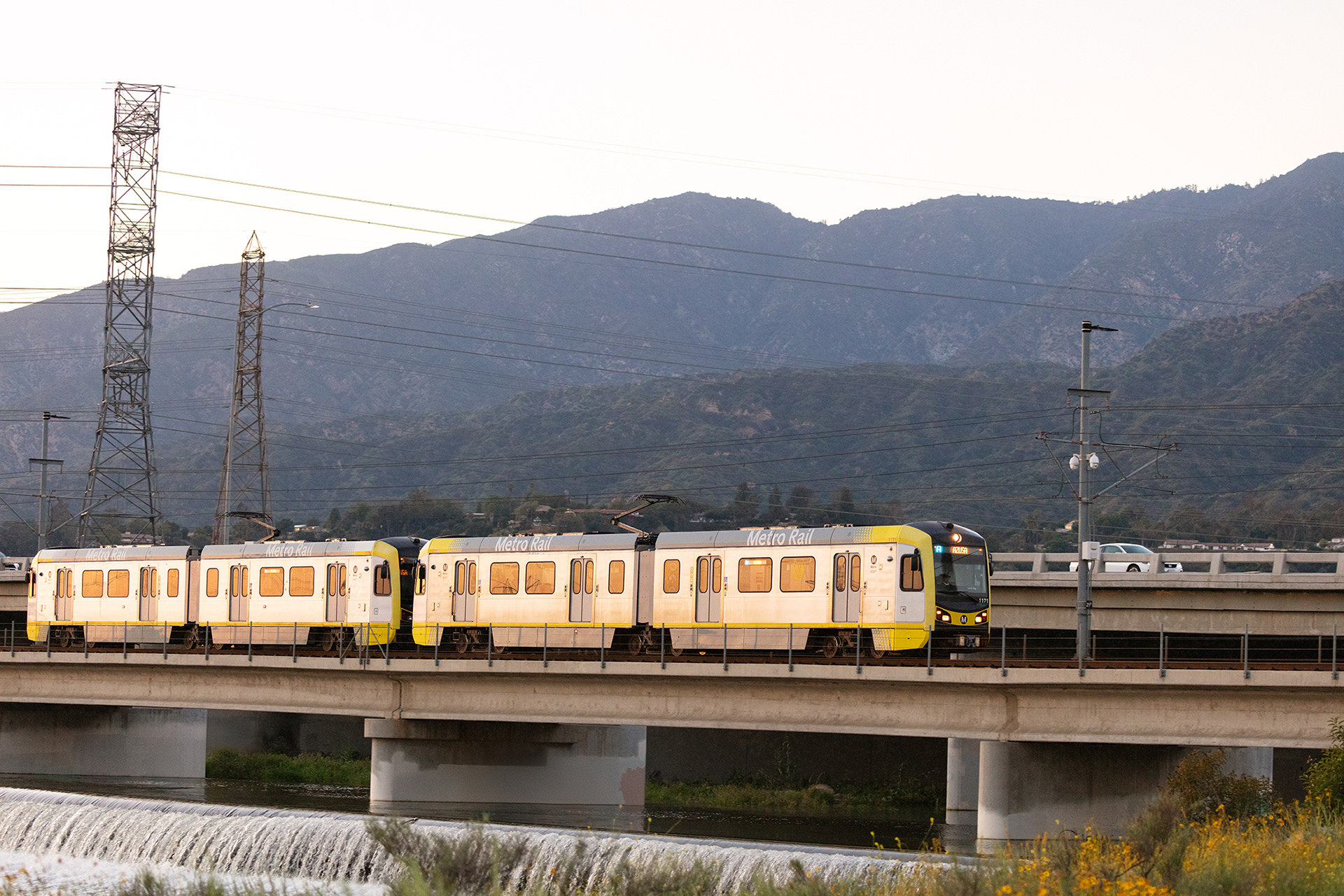 LA Metro A Line Rail, Duarte 2024