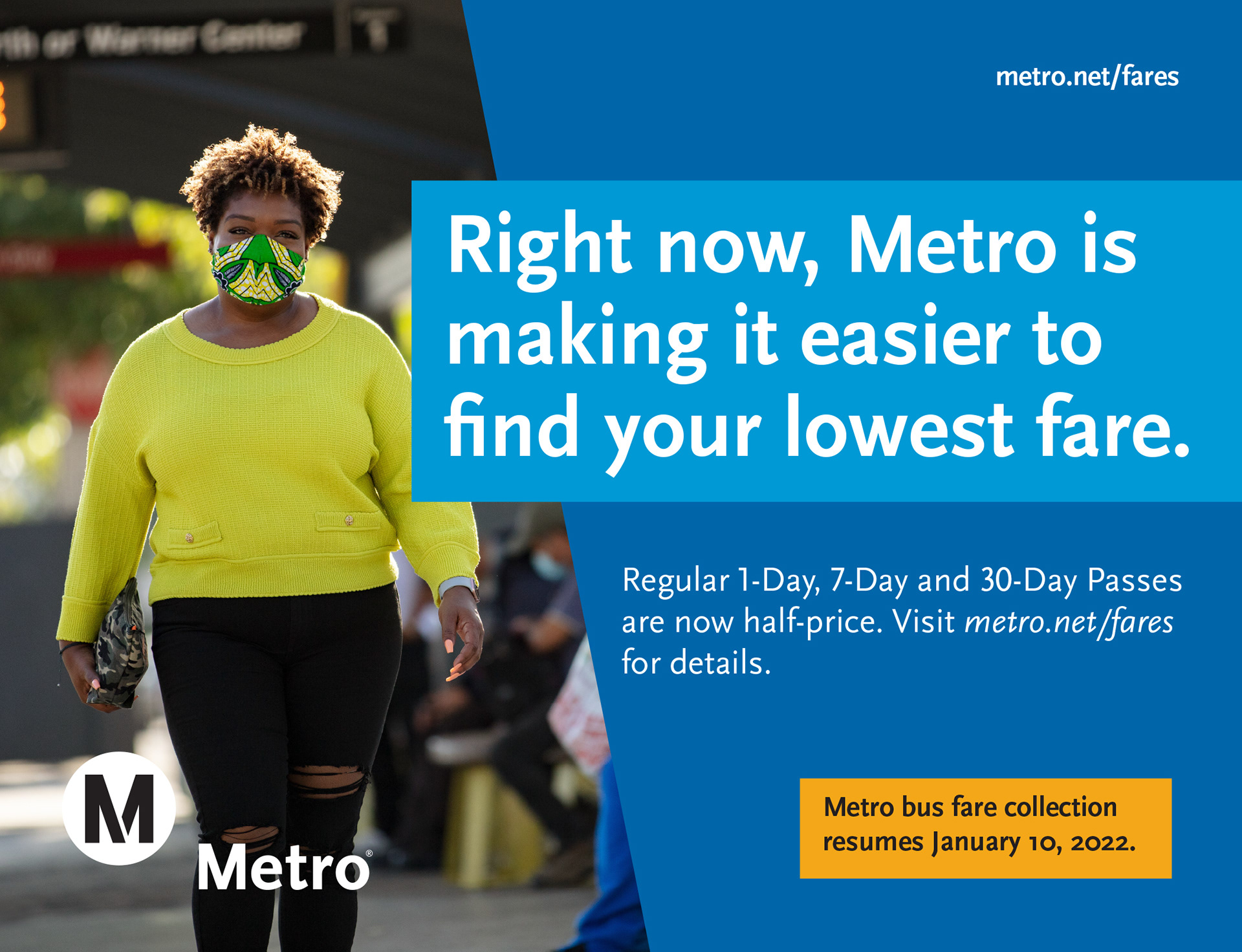 LA Metro Presentation Graphics / *Design by Metro designer 2021