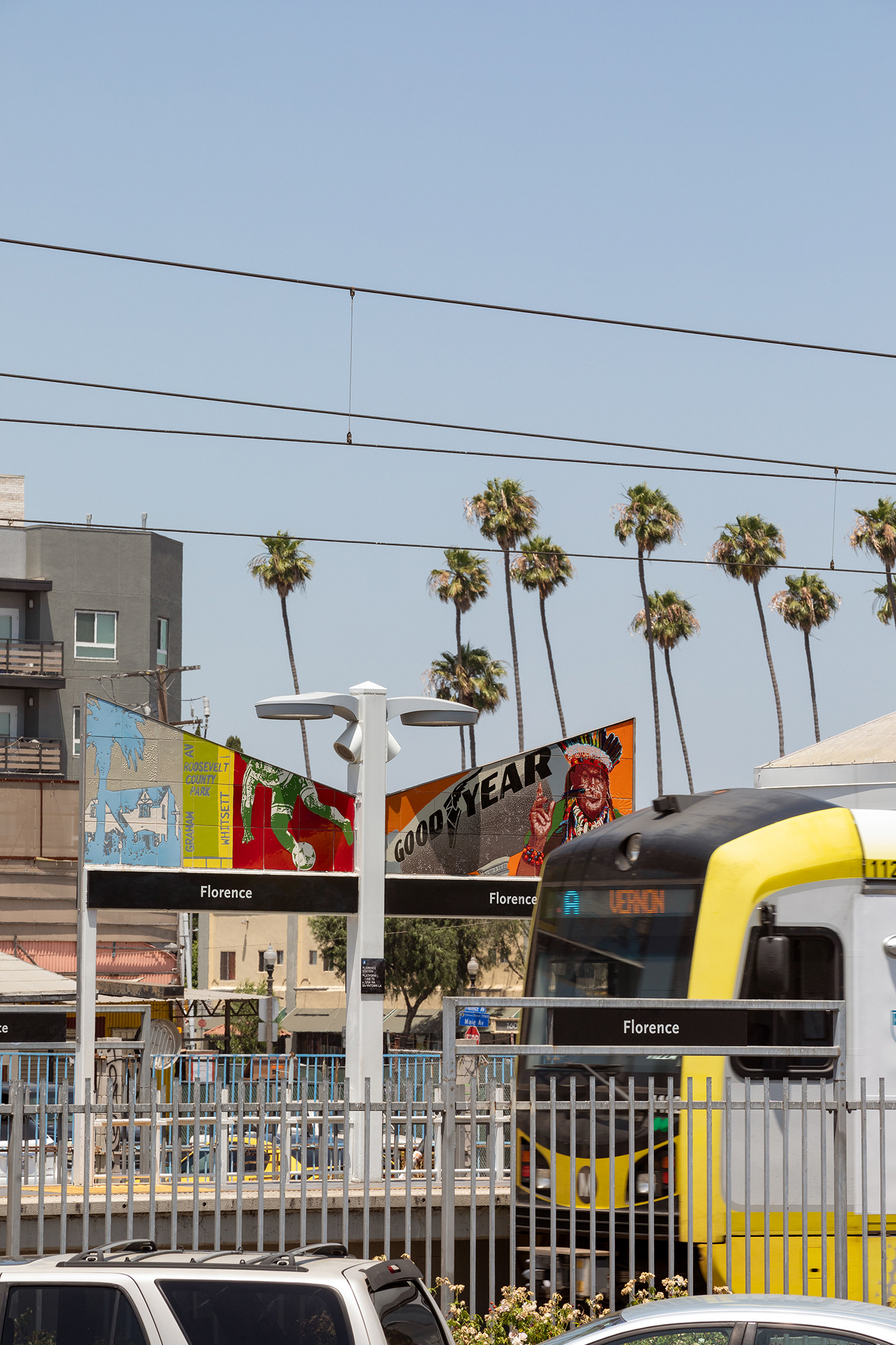 LA Metro Florence Station 2024