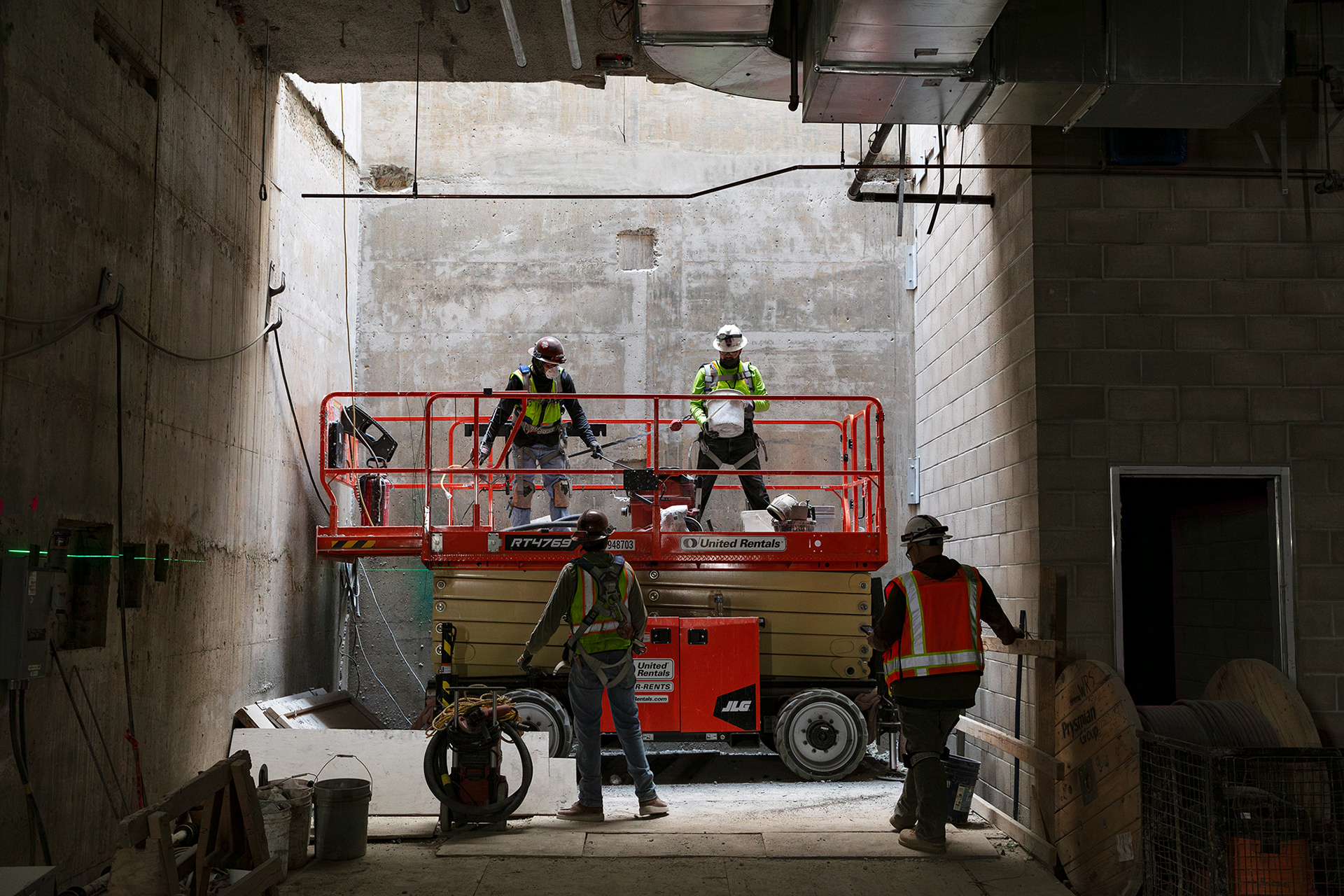 LA Metro D Line Construction, Beverly Hills 2025