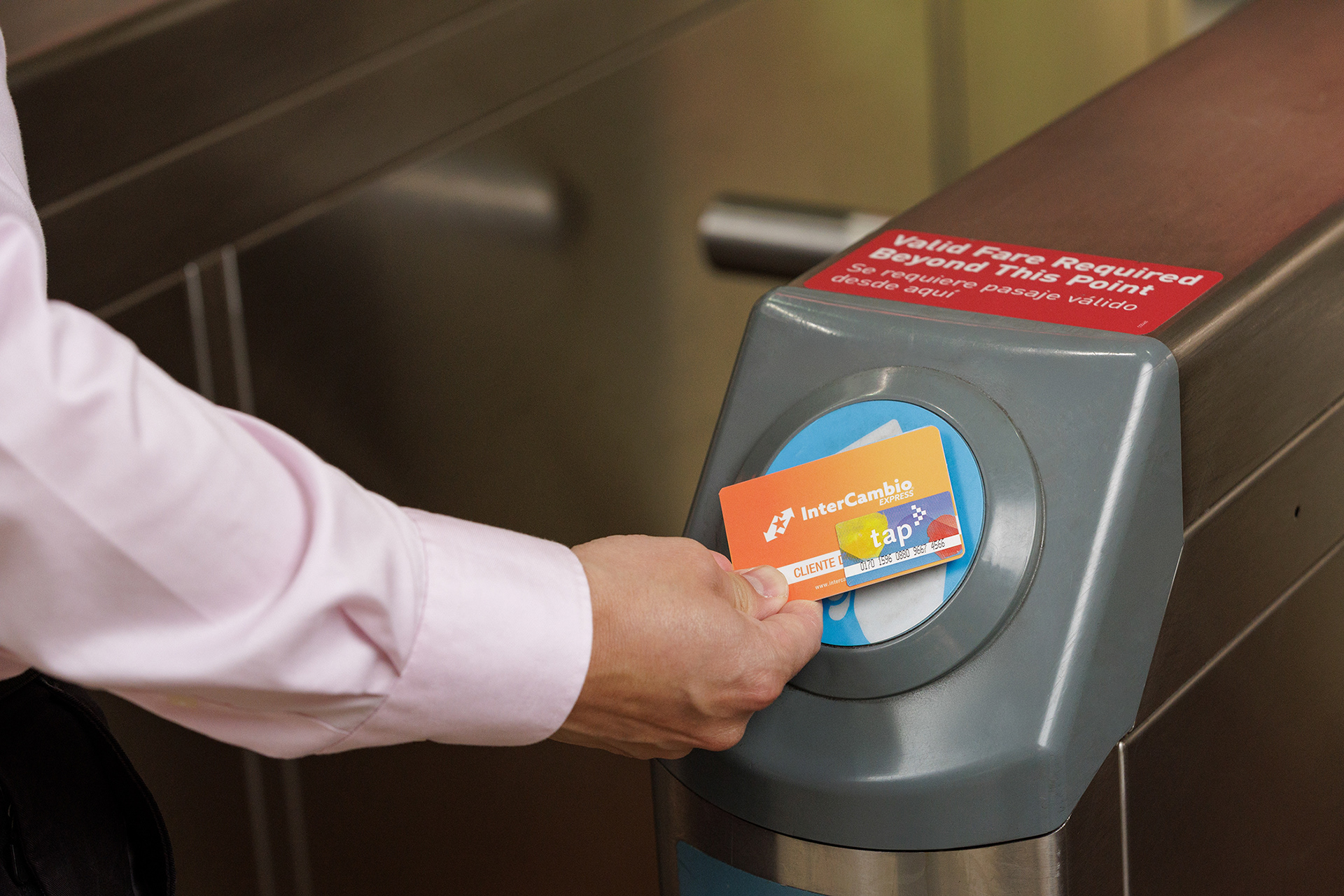 LA Metro x TAP Intercambio, Pershing Square Station 2025