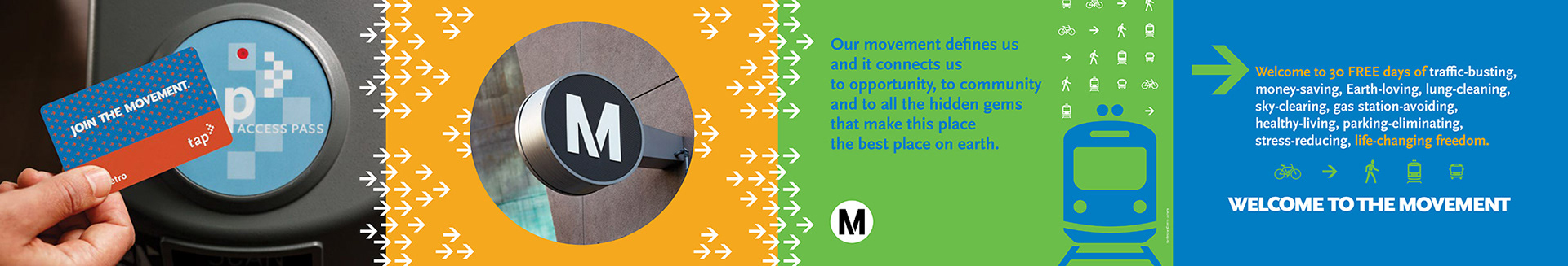 LA Metro "Join The Movement" Hyperlocal TAP Mailer 2019 / *Design by Metro designer
