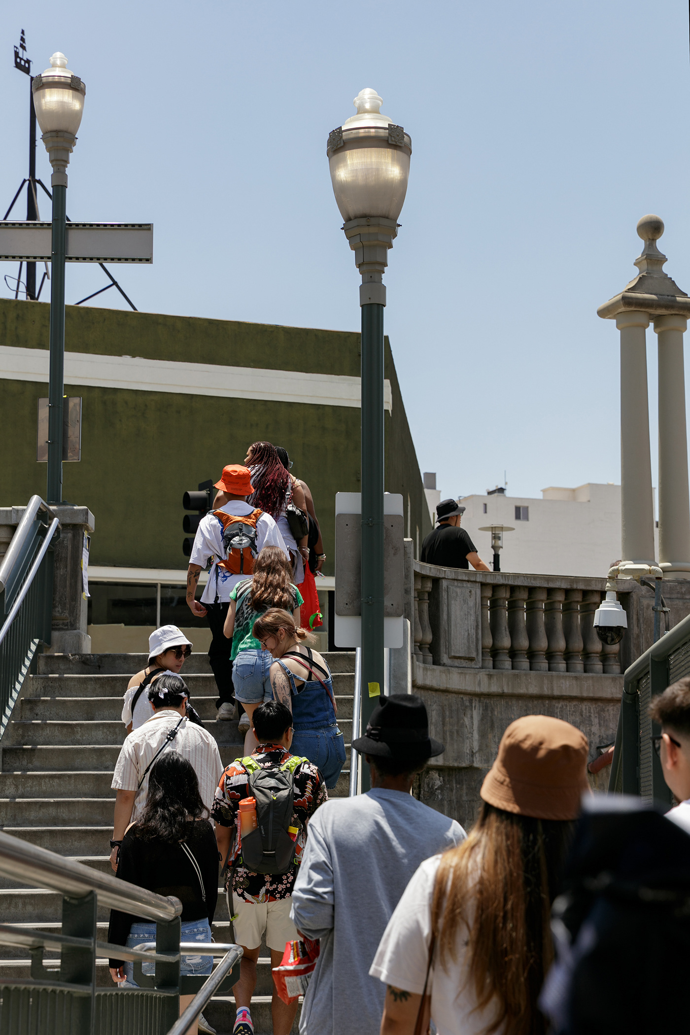 "Head in the Clouds" Concert Crowds, LA Metro Memorial Park Station - 2025