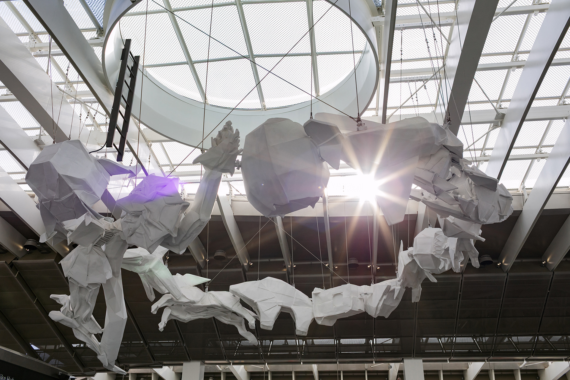 "The Distance of the Sun" by Glenn Kaino, LAX/Metro Transit Center - 2025