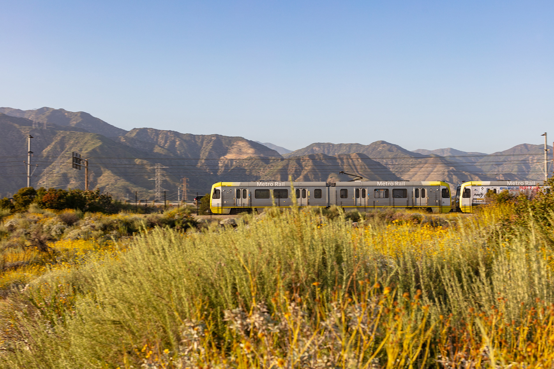 LA Metro A Line Rail, Duarte 2024