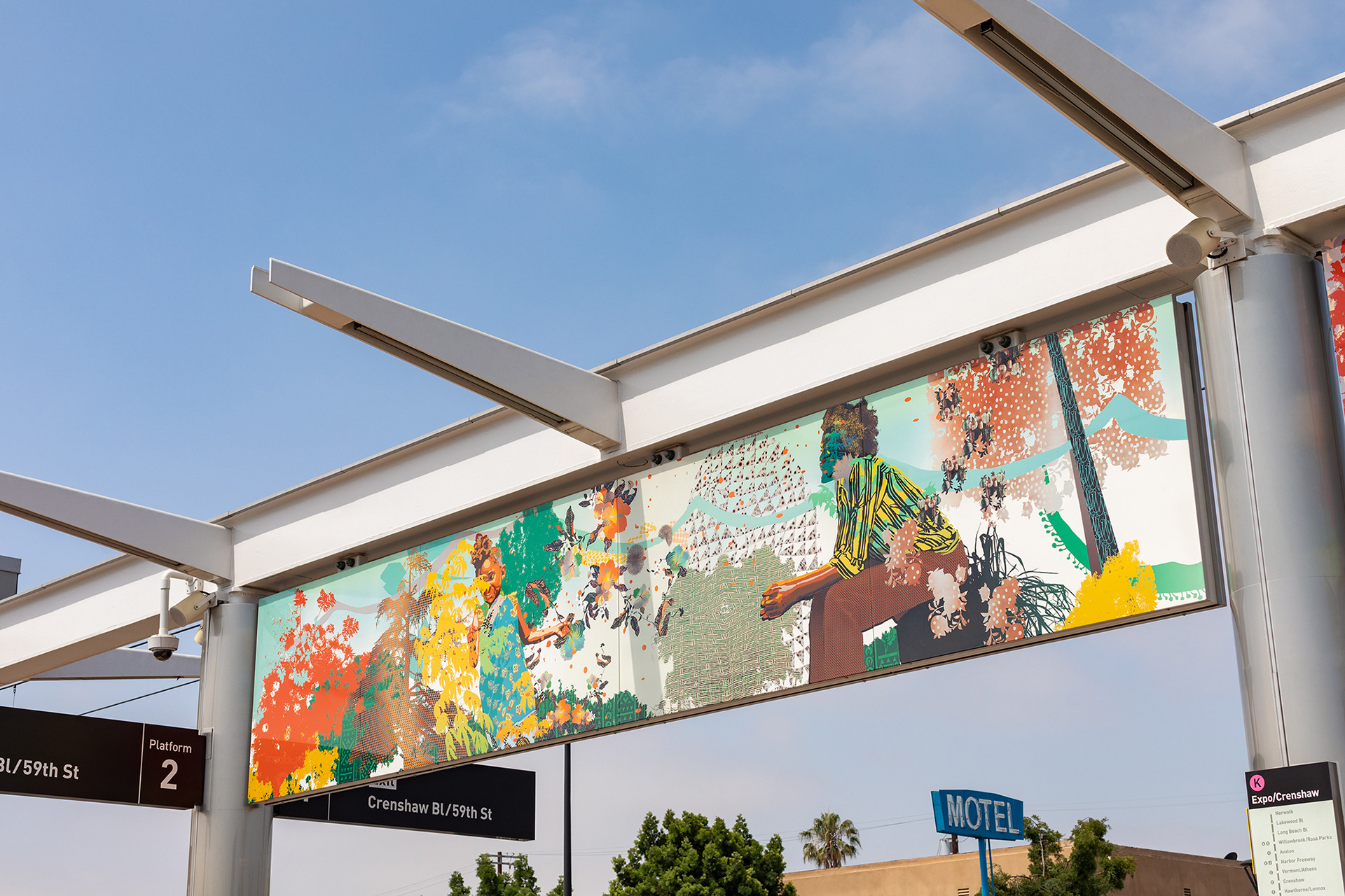"Hyde Park Oasis" by Carlson Hatton - Hyde Park Station 2022