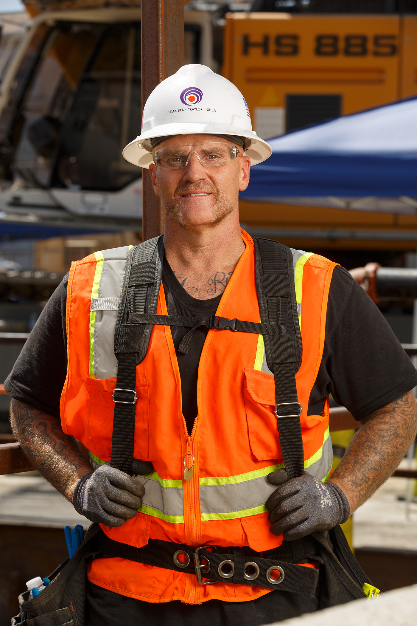LA Metro D Line Construction Worker 2019