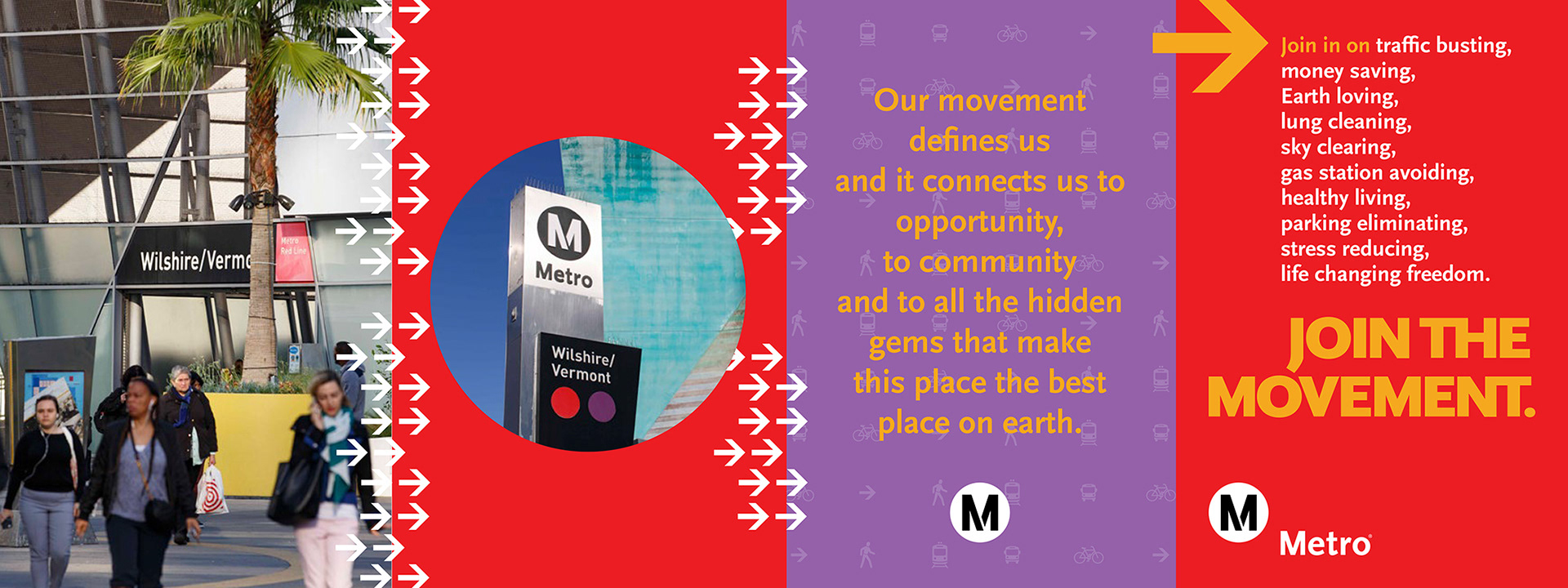 LA Metro "Join The Movement" Hyperlocal TAP Mailer 2019 / *Design by Metro designer