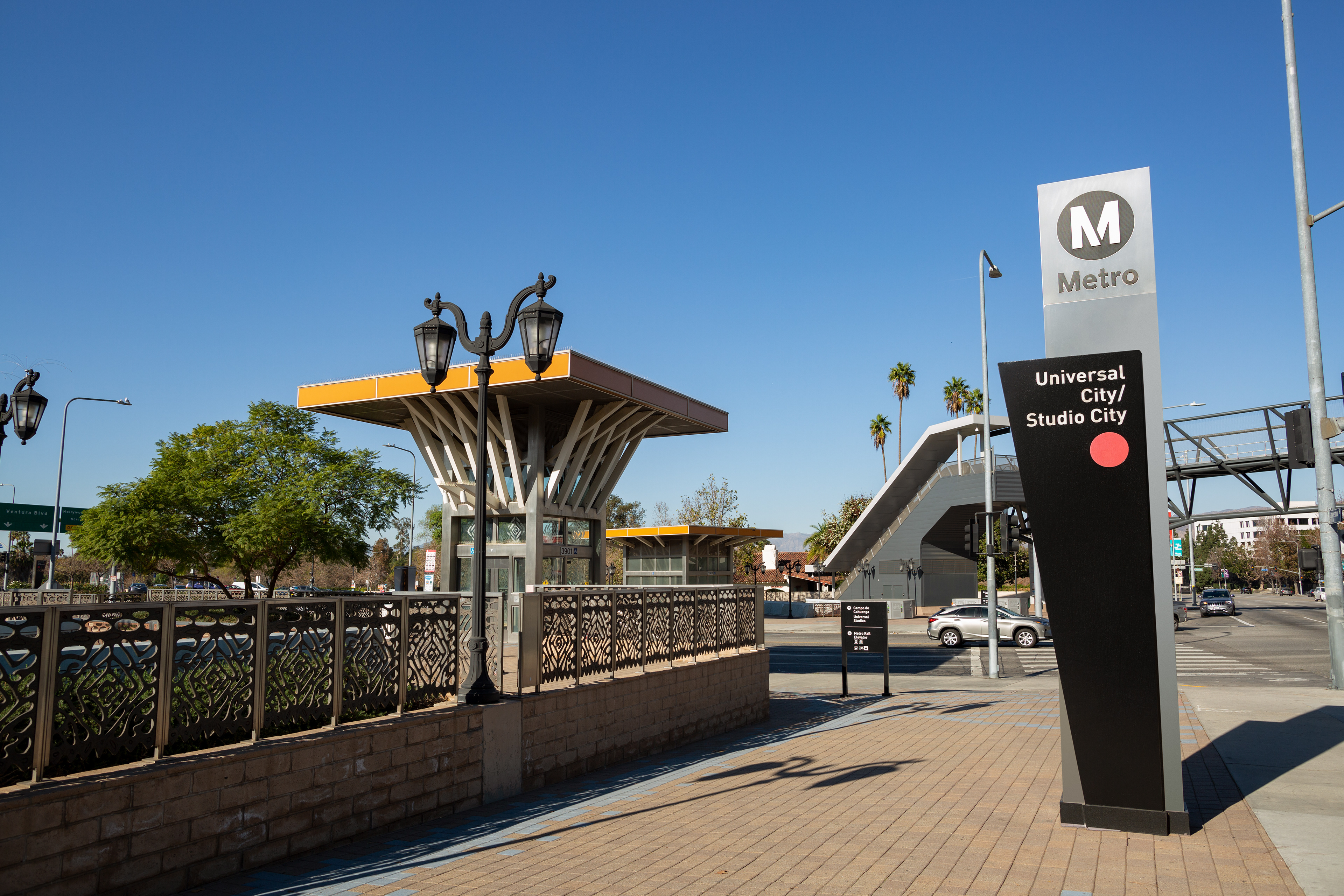 LA Metro Universal City/Studio City Station 2018