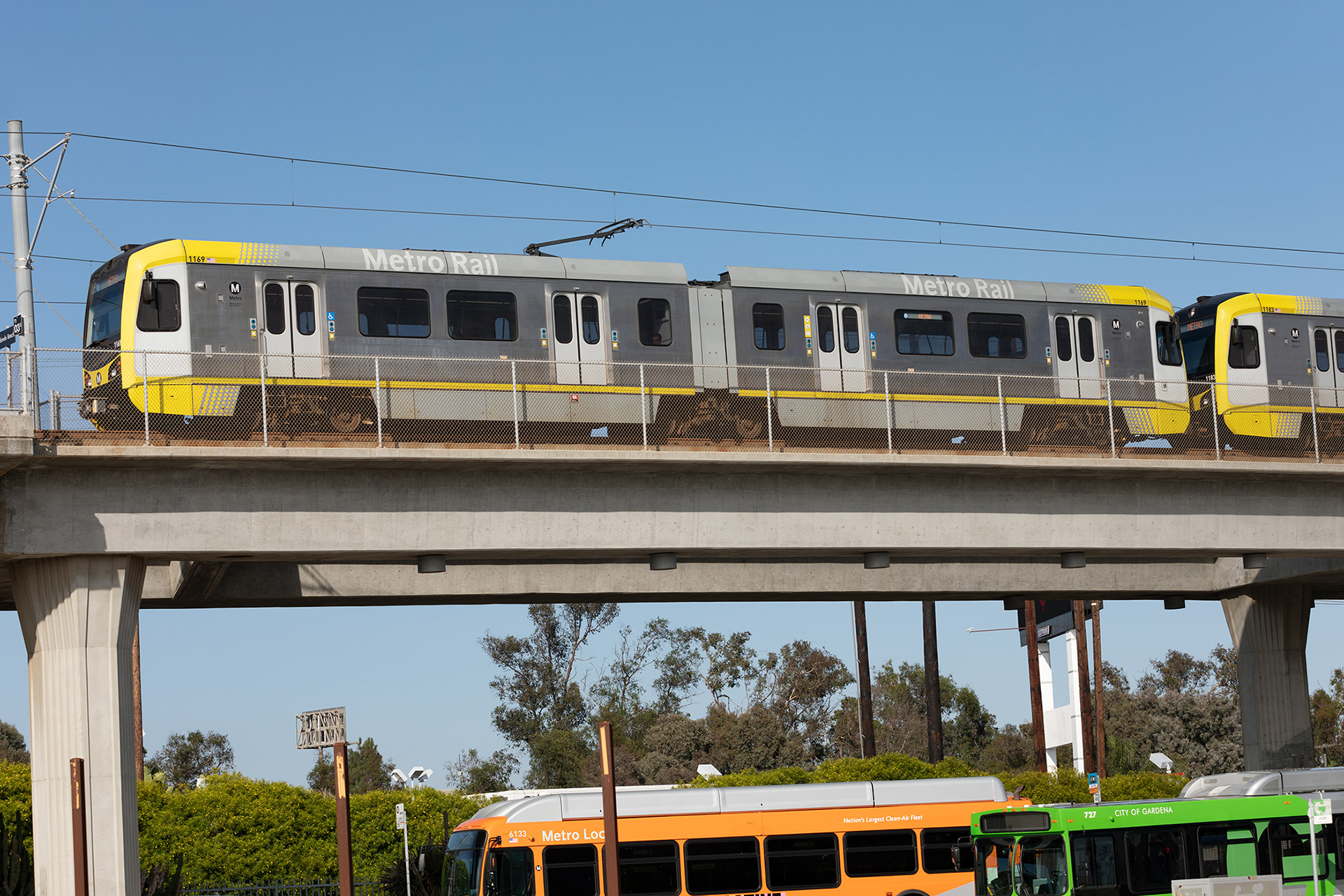 LA Metro C Line Rail, Aviation Station 2020